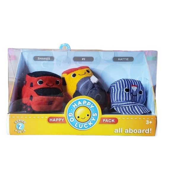 NEW HALLMARK HAPPY GO LUCKYS ALL ABOARD! - Picture 1 of 8